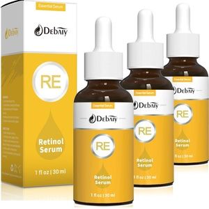 New Sealed DEBAIY 3 Pack Retinol Anti Aging Serum Refreshing Moisturize for Skin